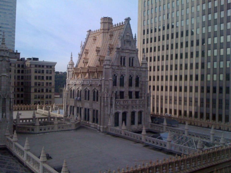Ausblick aus Zimmer 1672 Hotel Omni William Penn