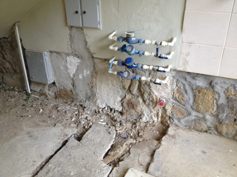 Versorgungsleitungen Hotel Sirma