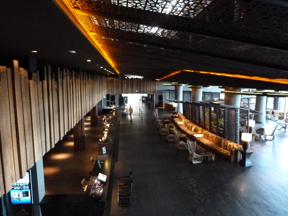 Blick auf Rezeption Lopesan Baobab Resort