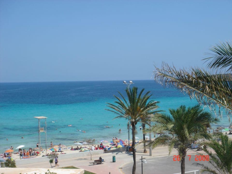 Вид на море Hipotels Flamenco