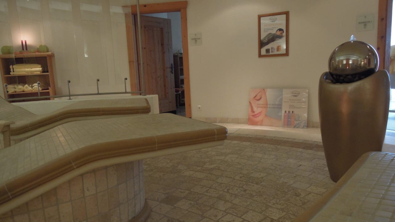Brunnen im Ruhebereich Vitalhotel Edelweiss