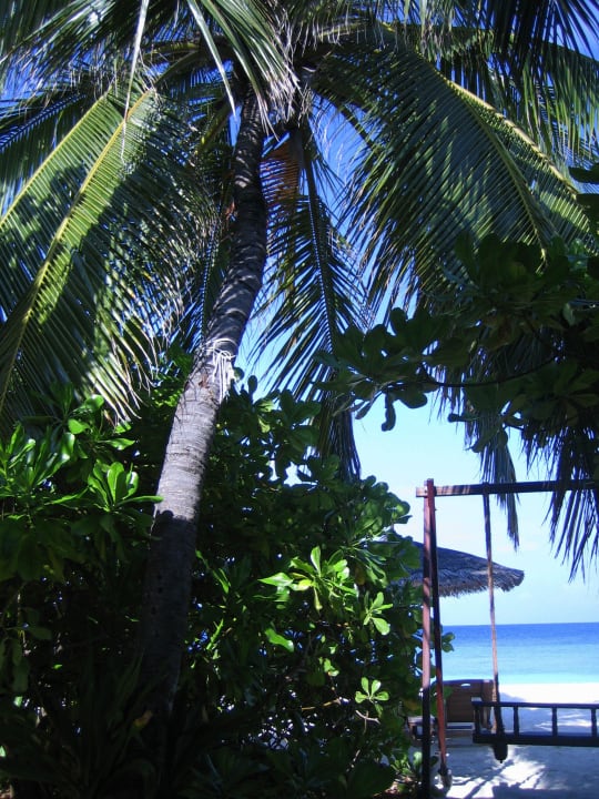 Blick von Villa Nr. 122 NH Collection Maldives Reethi Resort