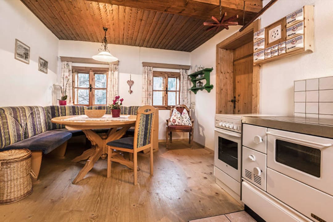 Bauernhaus Küche Bauerndörfl Rindereben