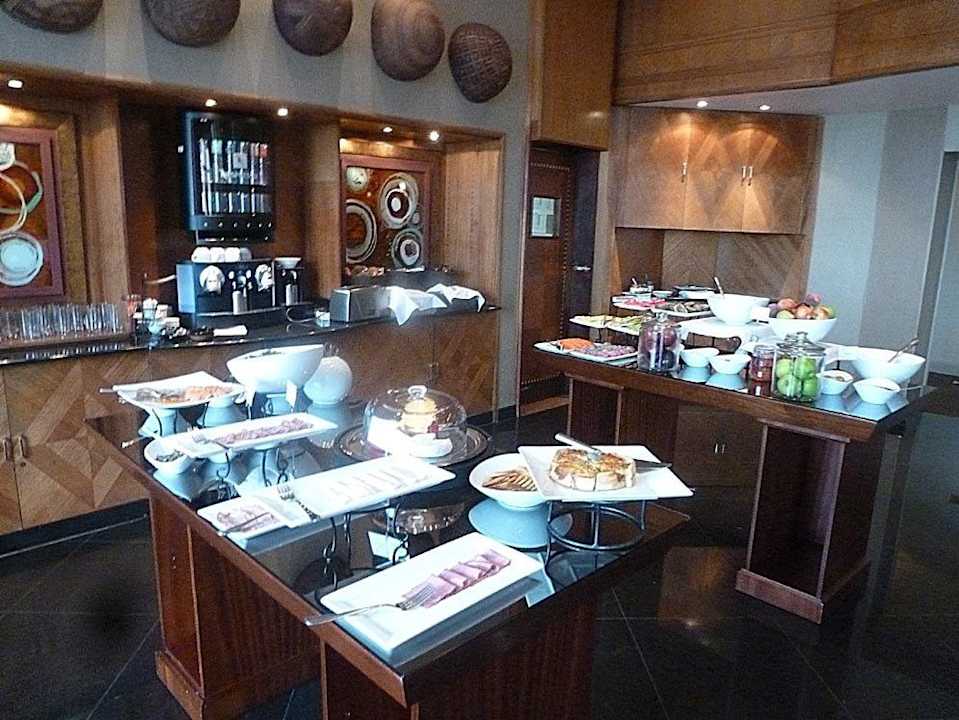Frühstück in der Regency Club Lounge Hotel Hyatt Regency Johannesburg