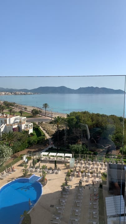 Ausblick Hipotels Bahía Cala Millor