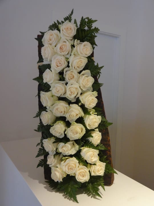 Blumengesteck an der Reception Son Moll Sentits Hotel & Spa