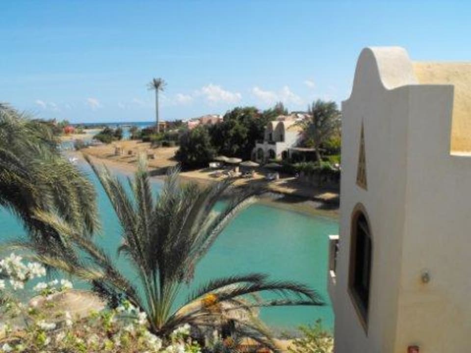 Ausblick auf Lagune und Hotel-Strand Dawar El Omda - Adults only  (Im Umbau/Renovierung)