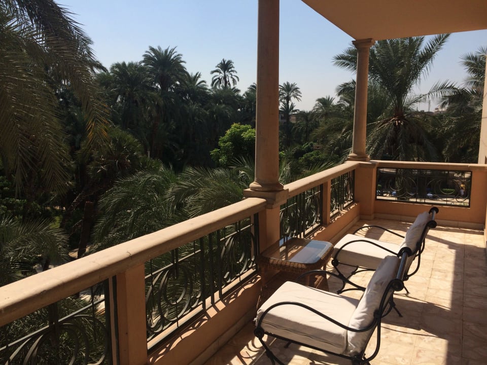 Ausblick Hotel Sofitel Pavillon Winter Luxor