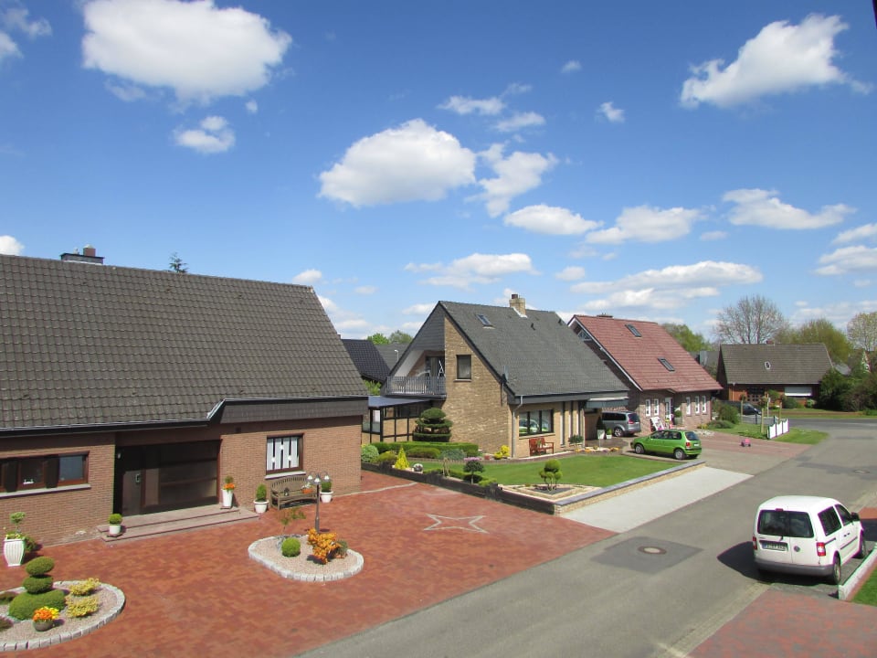 Die Straße  Altharener Gästezimmer Imholte