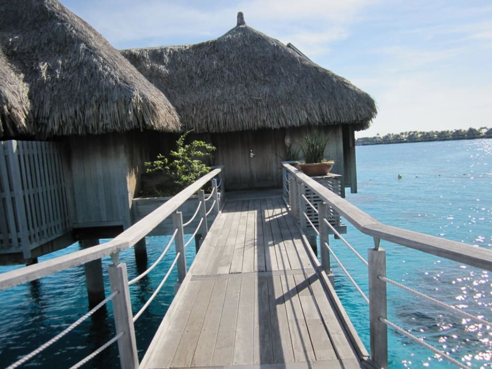 Unser Bungalow Conrad Bora Bora Nui