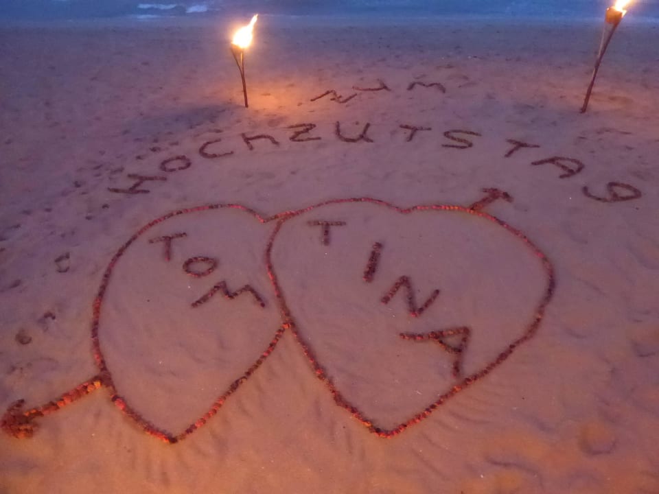 Von den Angestellten und Podi gemacht Hotel Bentota Village