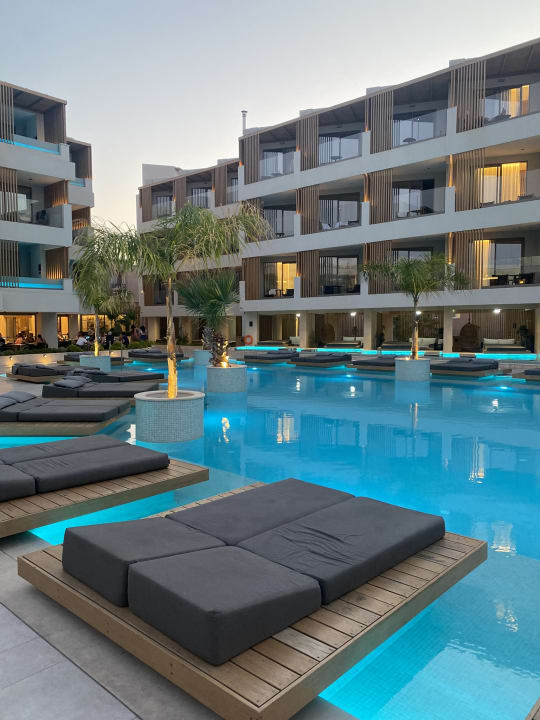 Pool Akasha Beach Hotel Spa Chers Nisos Hersonissos Holidaycheck Kreta Griechenland