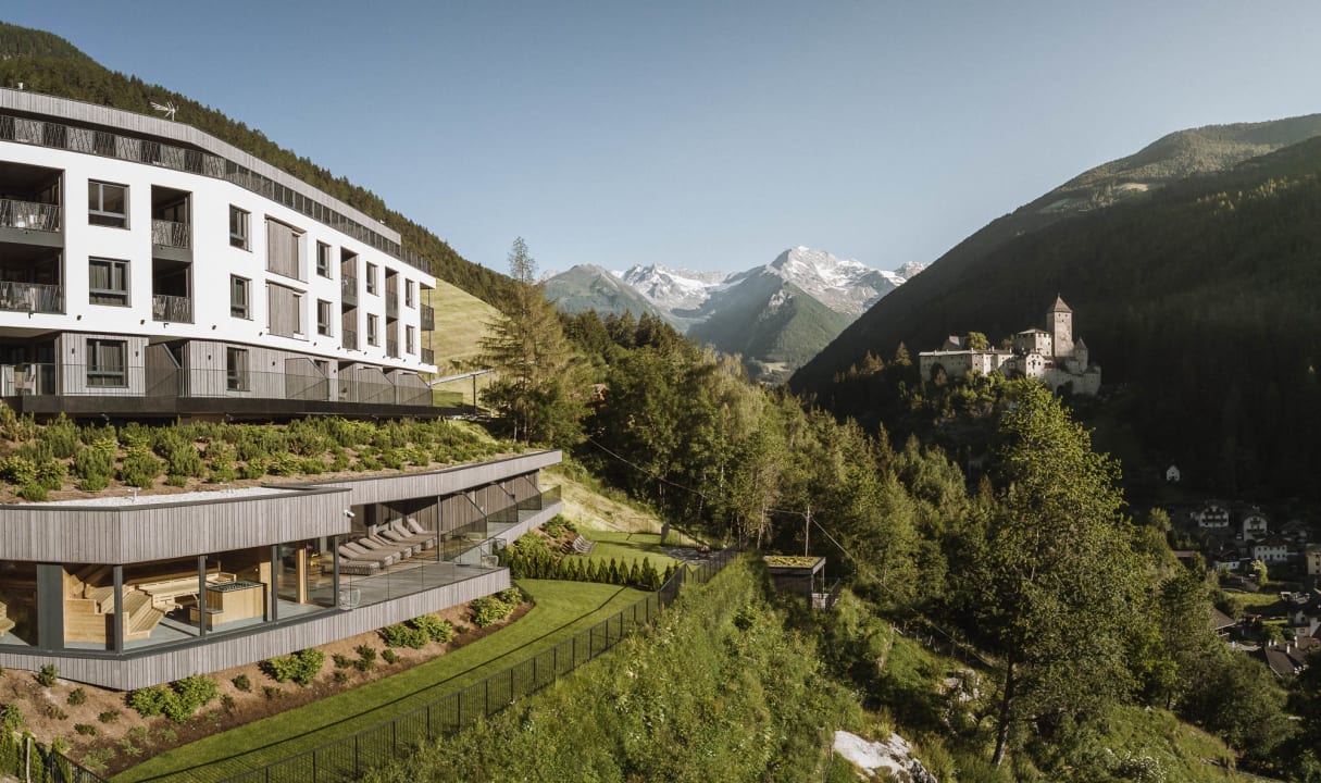 Außenansicht AhriaPura Apartments