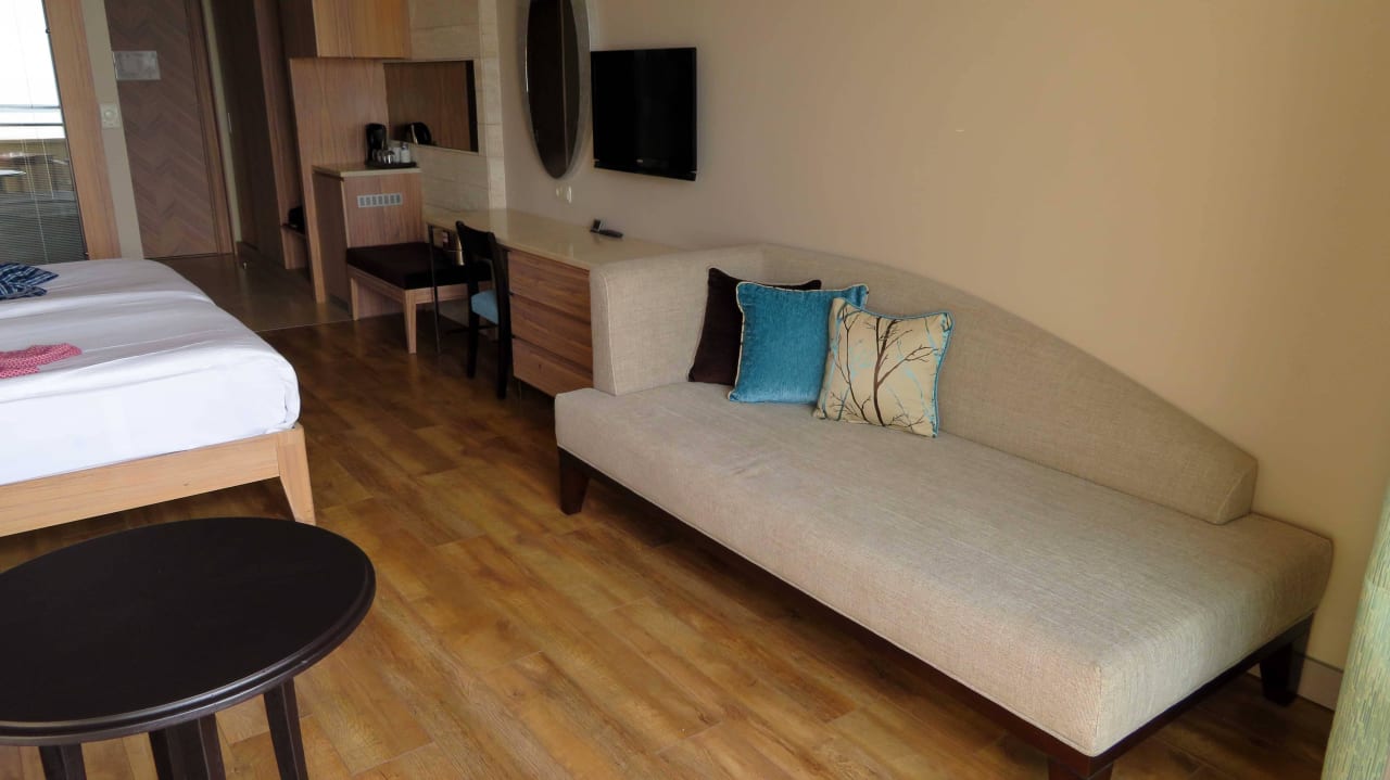 Blick ins Zimmer Melas Resort Hotel