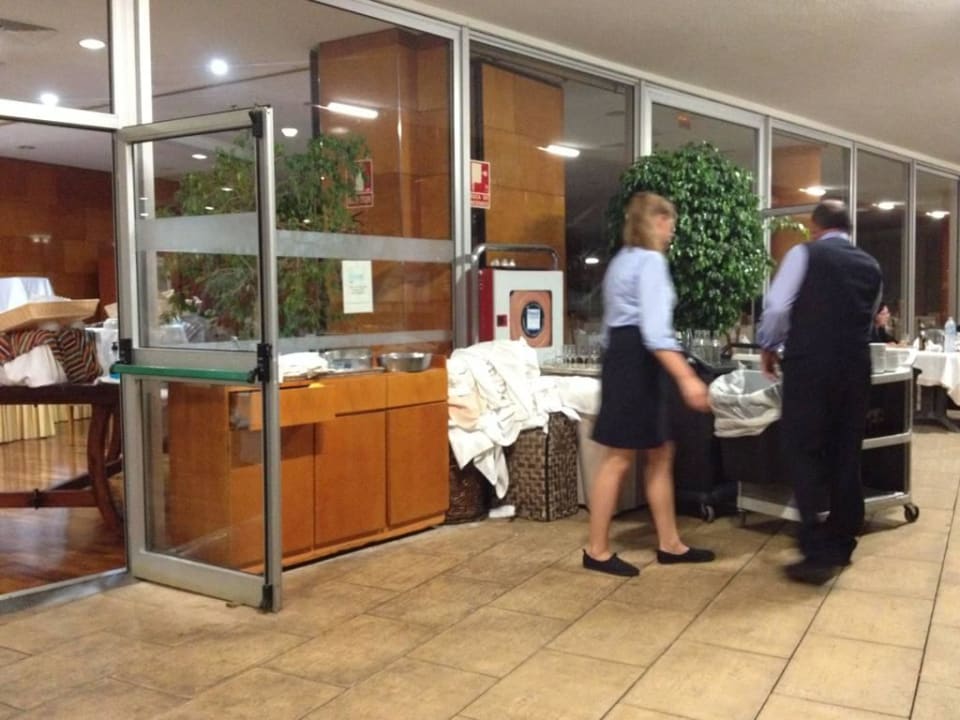 Terrasse beim Abendbrot Hotel Best Semiramis