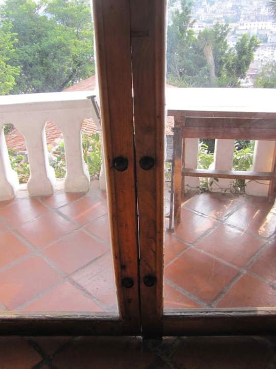 Balkontür - Zimmer 205 Hotel Posada de la Mision