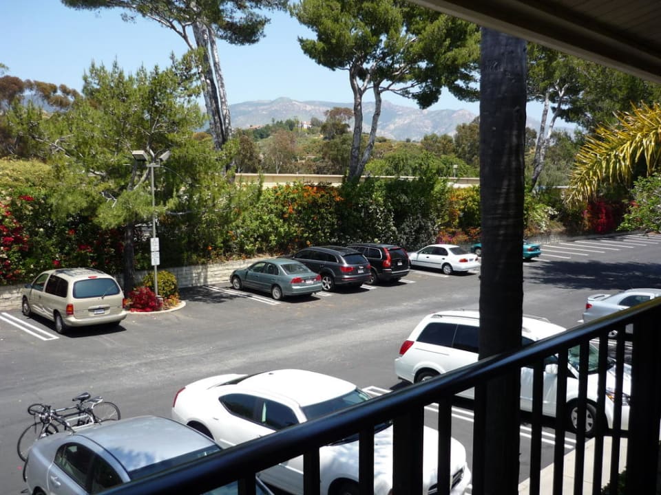 Aussicht vom Balkon Hotel Ramada Limited Santa Barbara