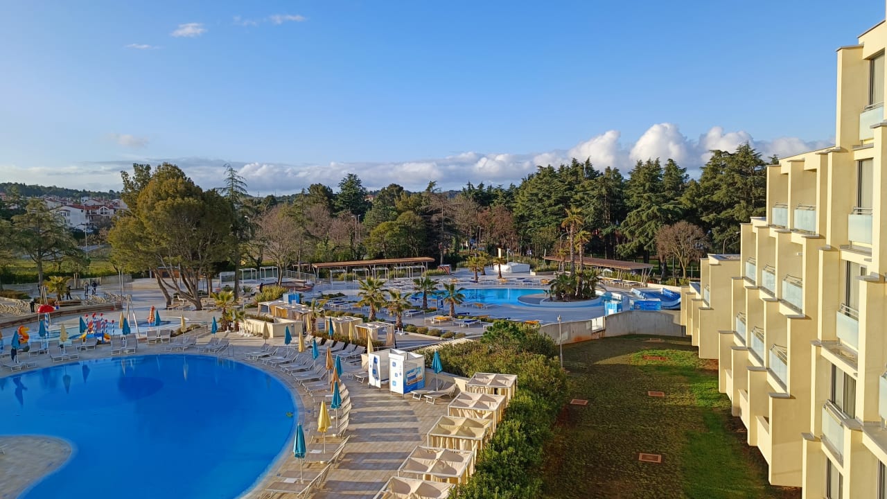 Ausblick Valamar Parentino Hotel