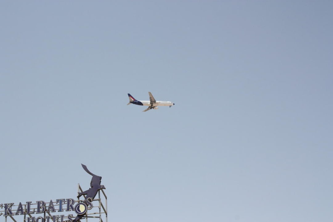 So niedrich fliegen die Flugzeuge Pickalbatros Aqua Park Resort - Hurghada