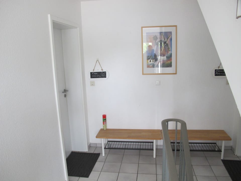 Eingangsbereich, sehr gepflegt  Ferienhaus Südspitze 16