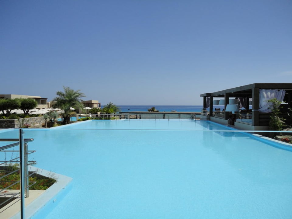 Ausblick im Restaurant Aquagrand Artistic Luxury Beach Resort - Adults only