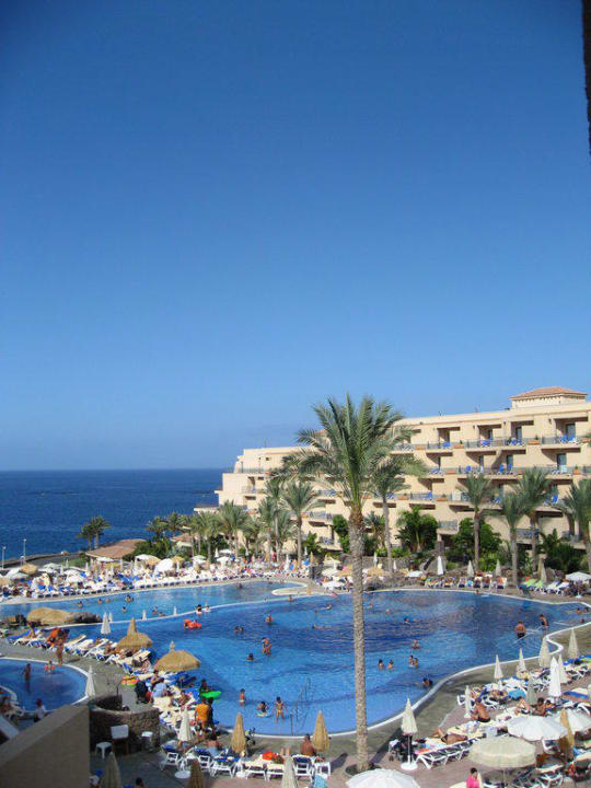 Poolblick vom Balkon Hotel Riu Buenavista