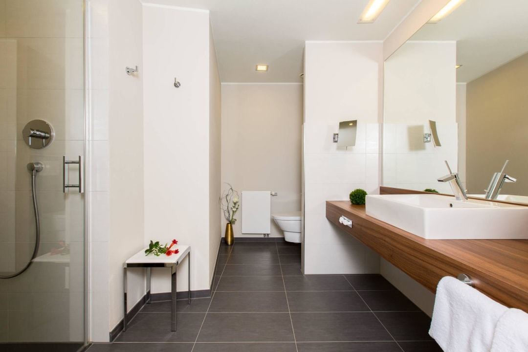 Badezimmer Juniorsuite VINOTEL Schreieck