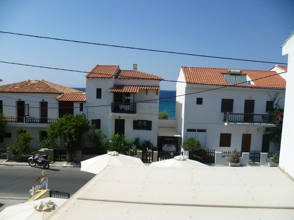 Aussicht vom Balkon aus Kalidon