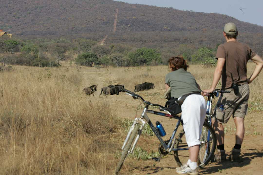 Biking Kololo Game Reserve Accommodation