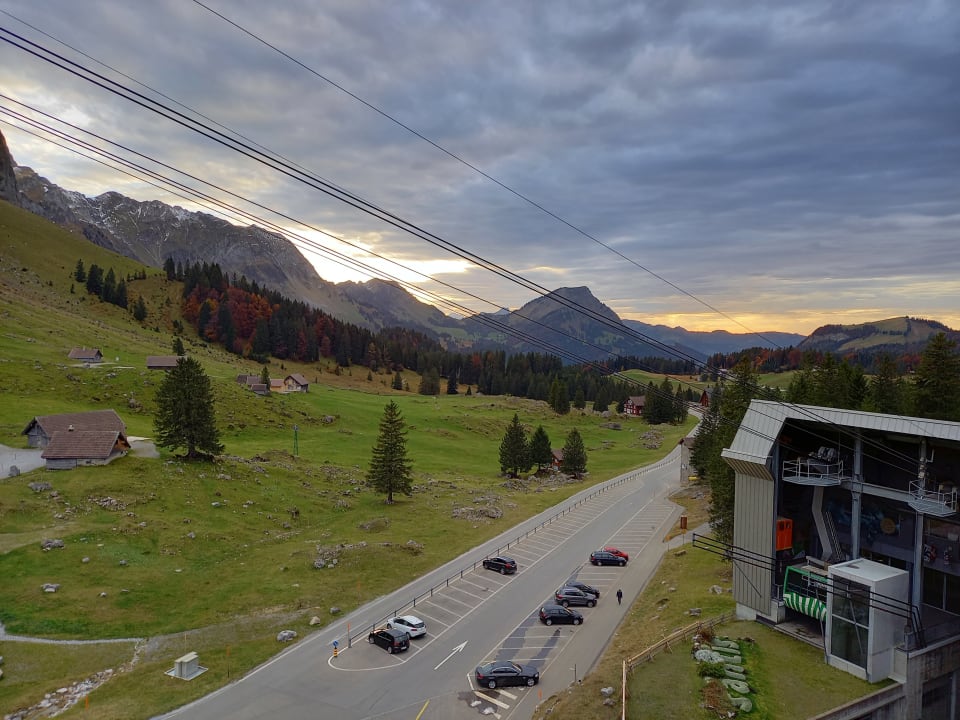 Ausblick Säntis - das Hotel