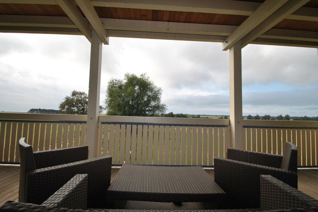 Balkon Schloss am Haff und Landhof Usedom
