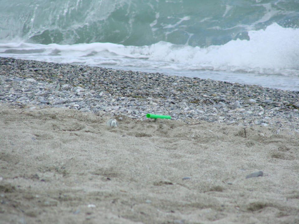 Falls Ihr es vergessen habt,der Strand war dreckig Olympian Bay Grand Resort