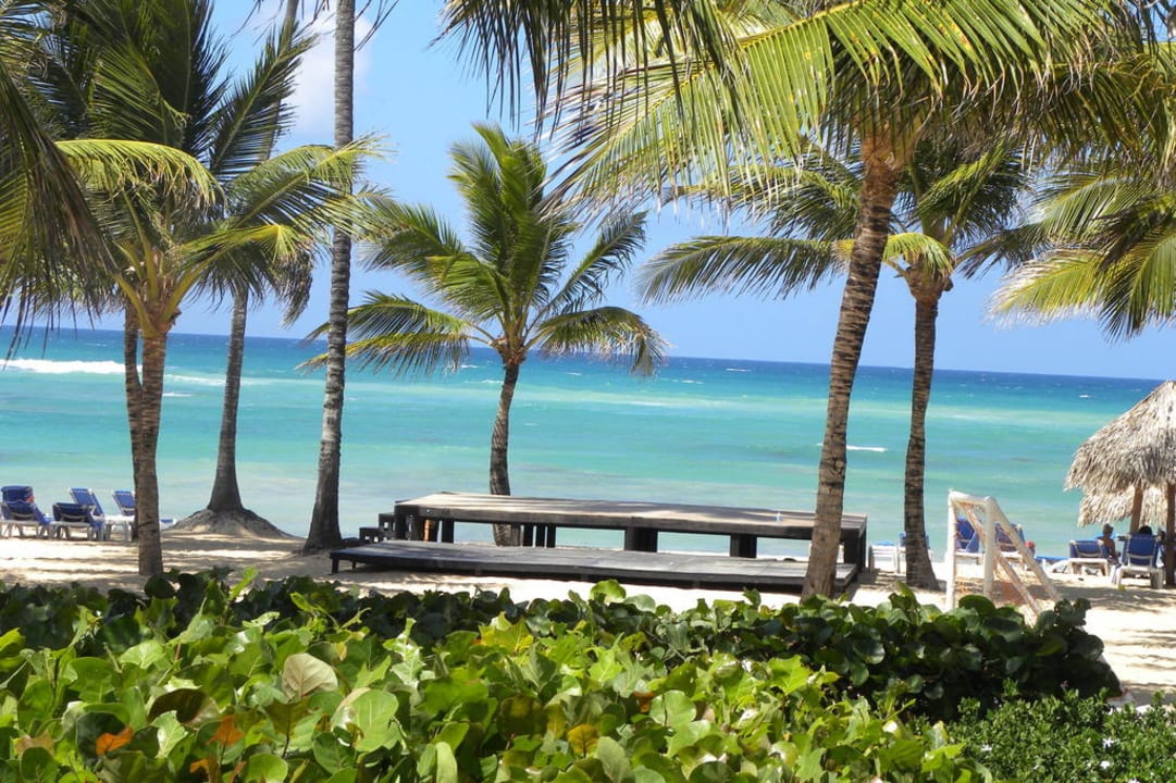 Ausblick aus dem Oceana beim Essen Wyndham Alltra Punta Cana