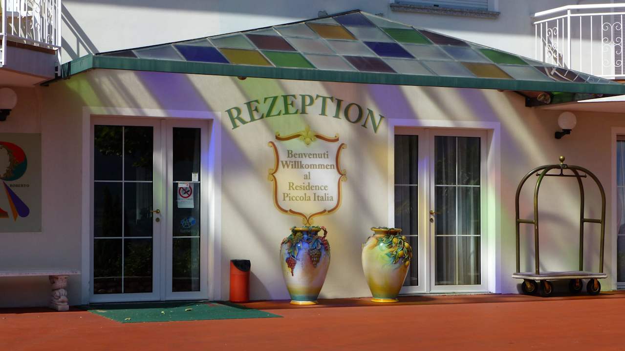 "Eingang Rezeption" Piccola Italia Resort (geschlossen) (Tremosine sul