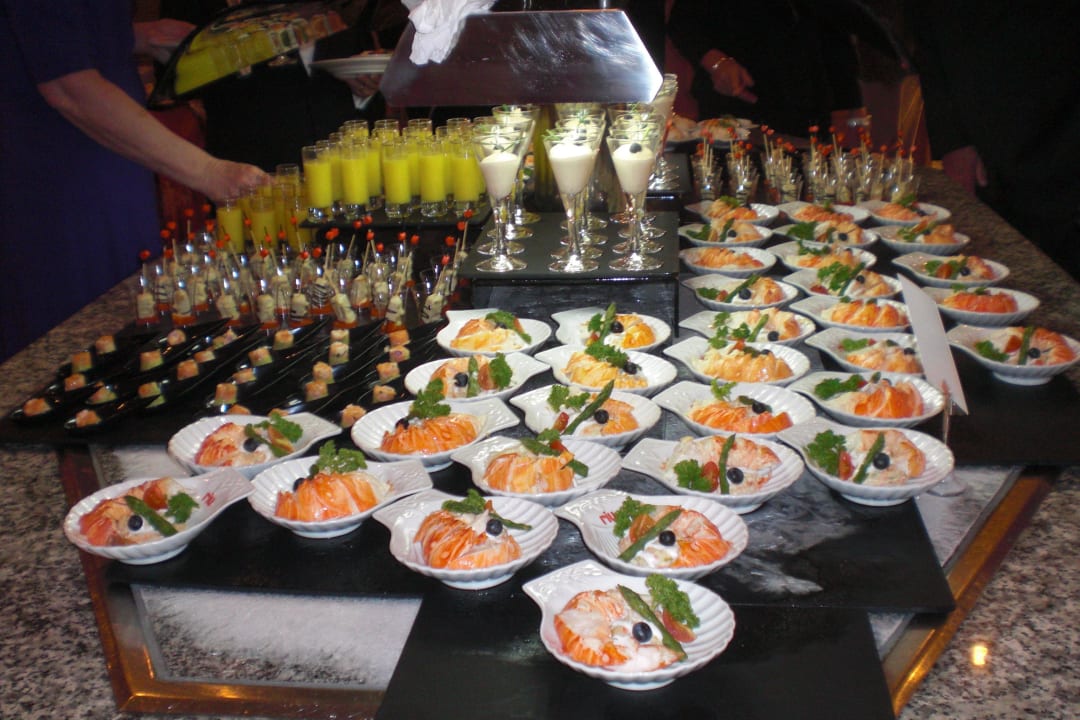 Leckere Vorspeisen Hotel Riu Palace Maspalomas Adults Only