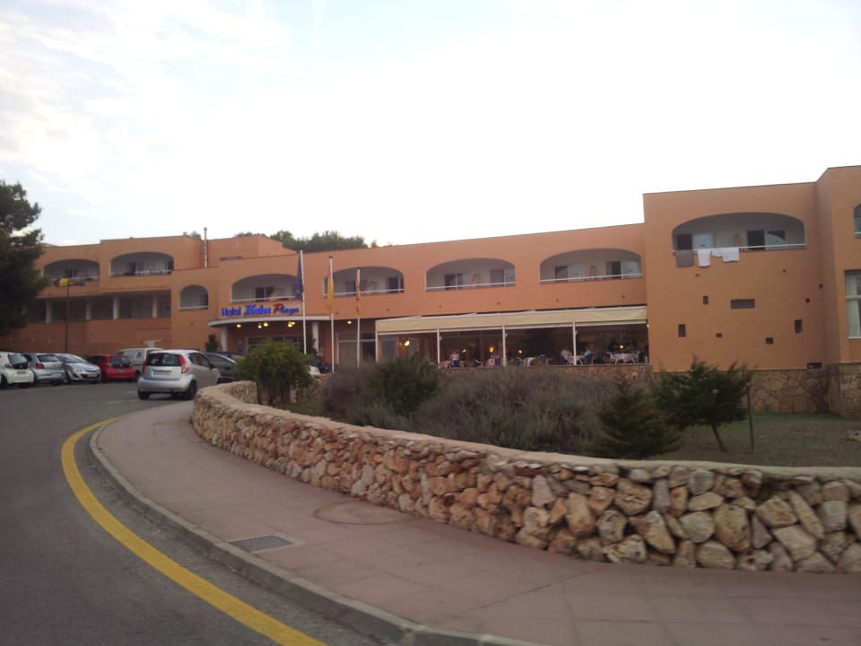 Hoteleinfahrt Hotel Xaloc Playa