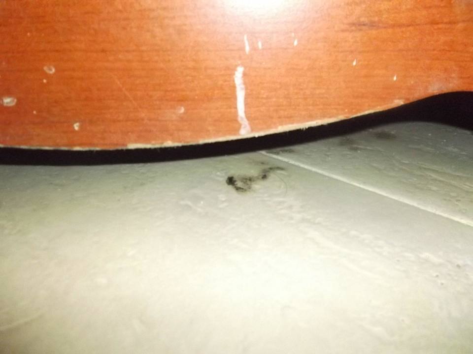 Undefinierbare vertrocknete Flüßigkeiten Titanic Beach Spa & Aqua Park