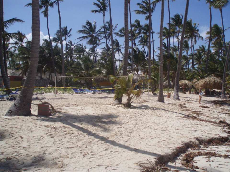 Strand nach dem Sturm 13. Hotel Grand Palladium Palace Resort, Spa & Casino