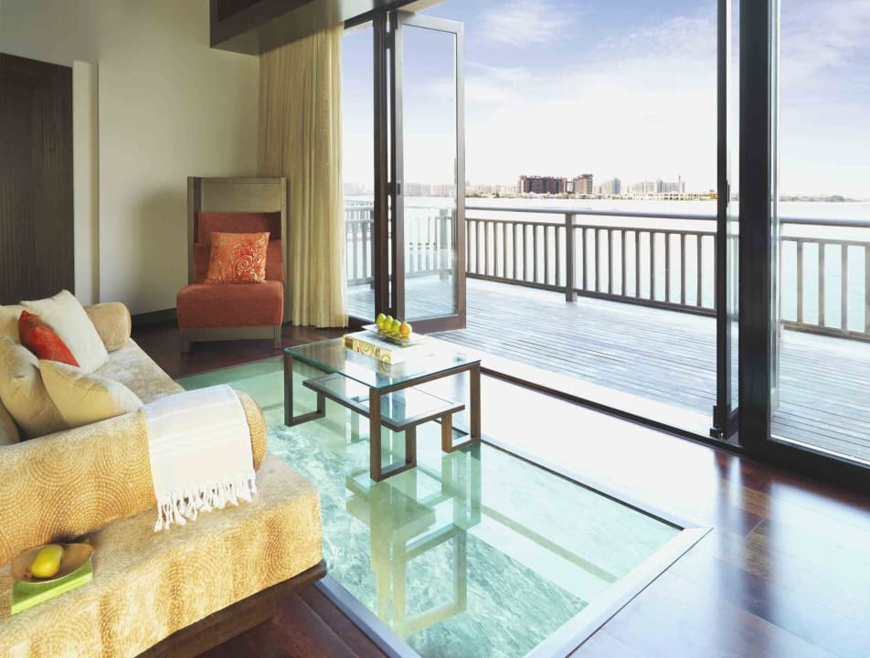 Over Water Villa Glass Viewing Panel Anantara The Palm Dubai Resort