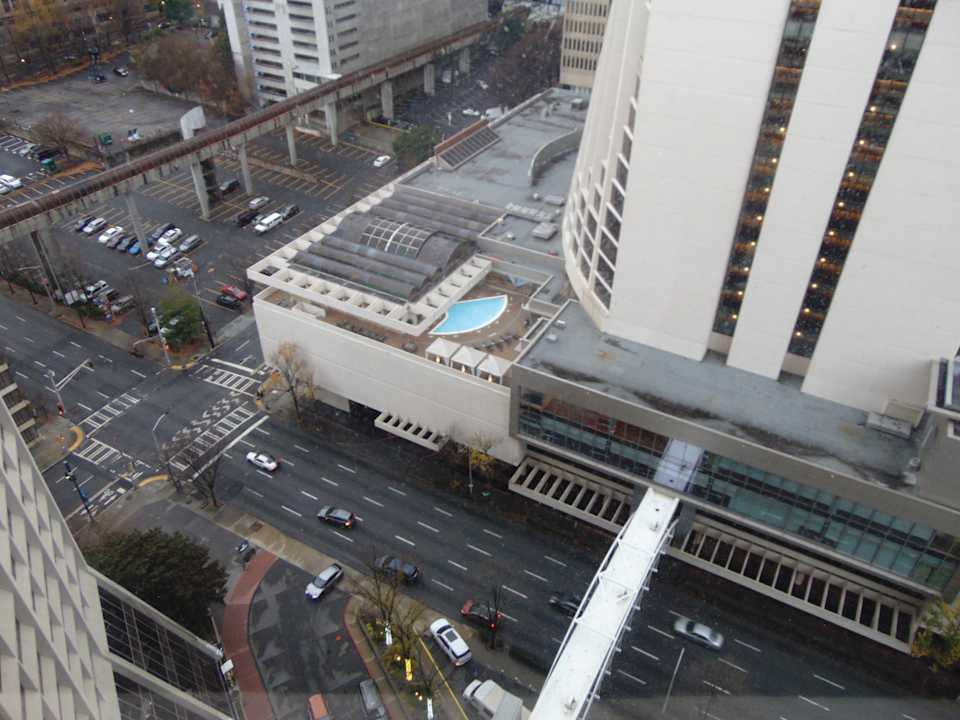Ausblick Hotel Hilton Atlanta