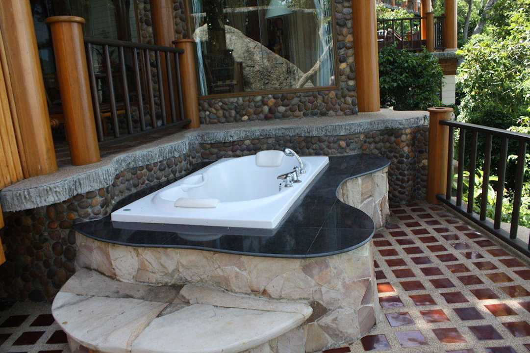 Badewanne im Freien Panviman Resort Koh Phangan