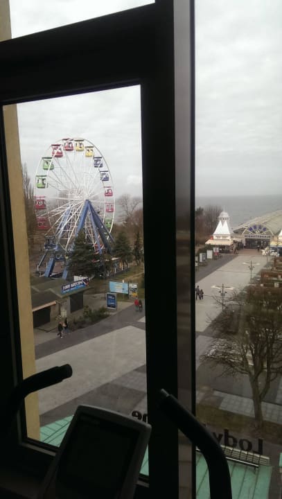 Blick aus dem Kardioraum Hotel Aurora Family & SPA