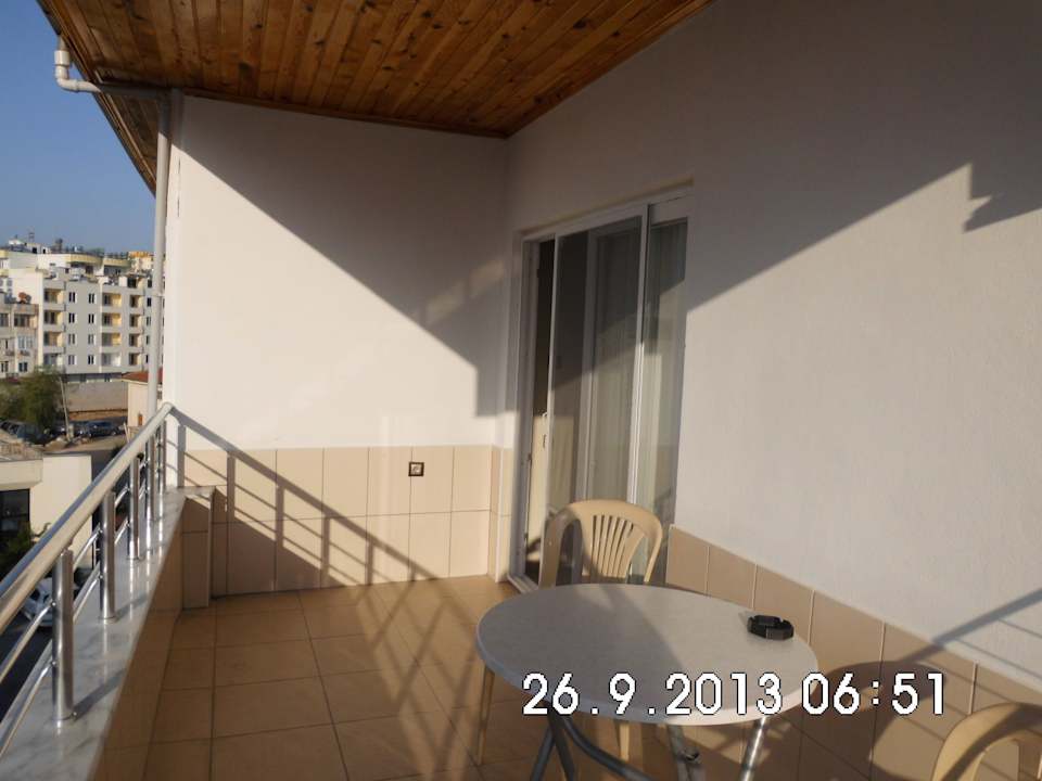 Sehr großer Balkon Hotel Peine