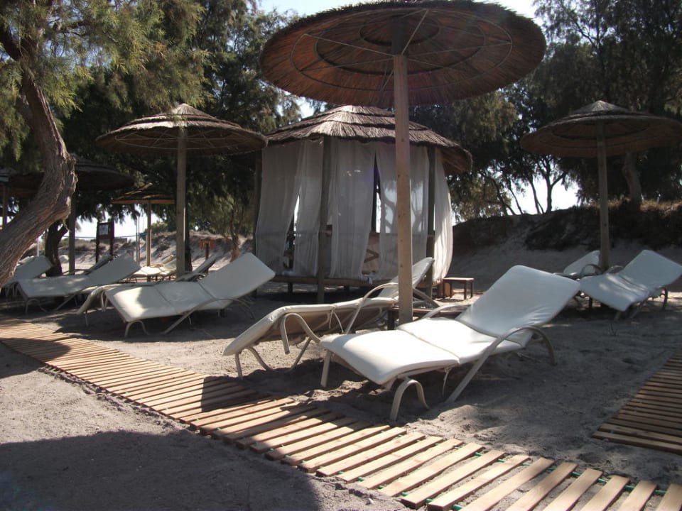 Massage-Zelt am Strand TUI BLUE Palazzo del Mare