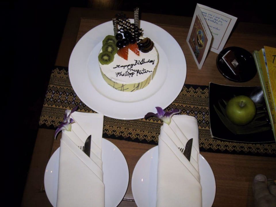 Geburtstagstorte Holiday Inn Resort Phuket