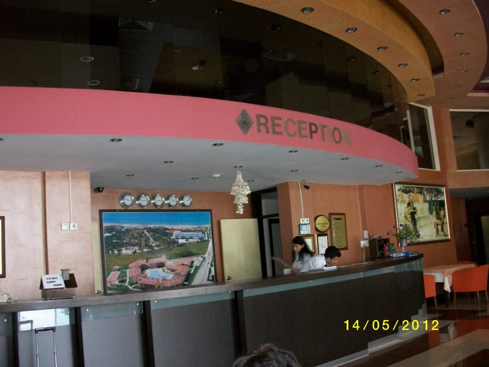 Rezeption Hotel Orfeus Park