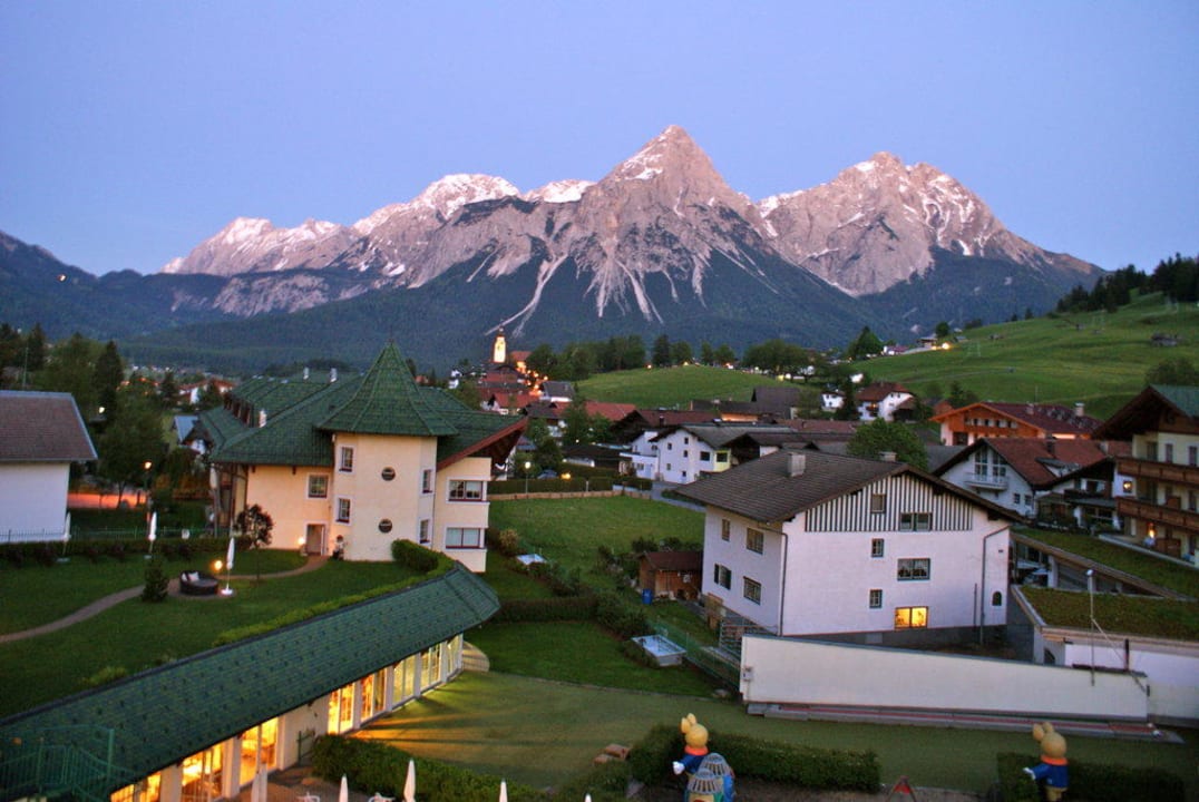 Aussicht vom Zimmer Alpenrose - Familux Resort