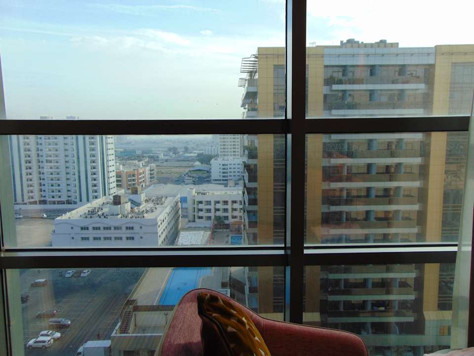 Ausblick Hampton By Hilton Dubai Airport
