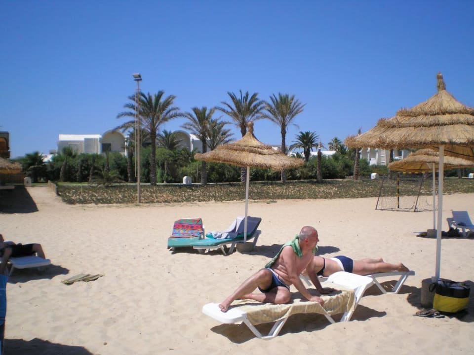 Hotelblick vom Strand Dar Khayam
