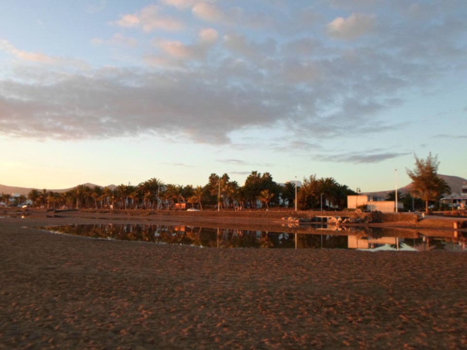 Blick vom Strand  Hipotels La Geria